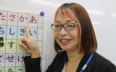 Full-time teacher KATO